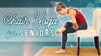 Yoga for Seniors ♥ Chair Stretches for Pain Relief, Relaxation, Joint Health, Flexibility, Stress