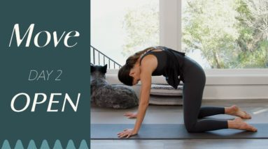 Day 2 - Open  |  MOVE - A 30 Day Yoga Journey