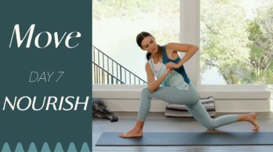 Day 7 - Nourish  |  MOVE - A 30 Day Yoga Journey