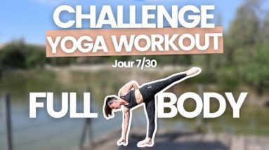 Yoga : étirement et renforcement complet du corps | Yoga challenge J-7 - Cami Cottani